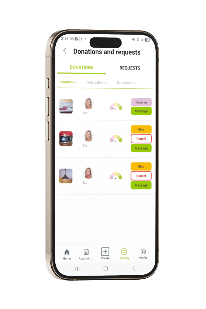 everlasting app in action